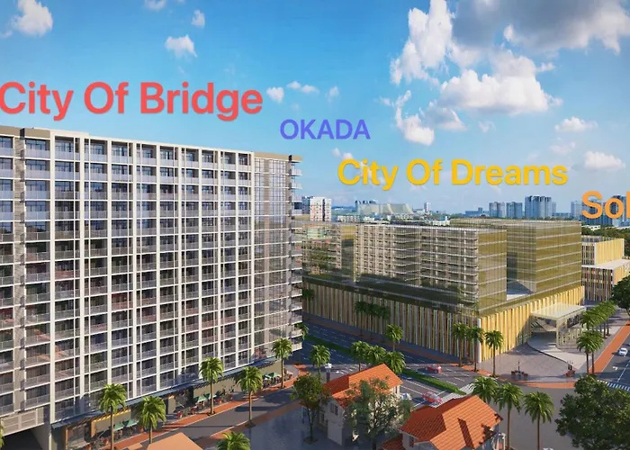 Apartment Spacious 2br Near Of Dreams, Airport, Moa, Okada, Ayala Malls, And Solaire Casino With Free 5 Pool Access
